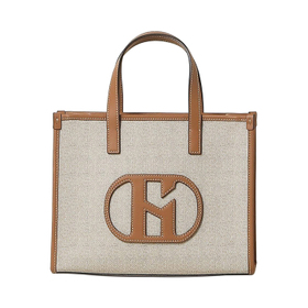 Gucci Deco medium tote bag in white leather