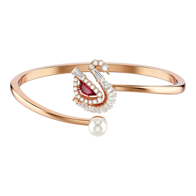 SWAN:SOFT BANGLE RED/ROS M