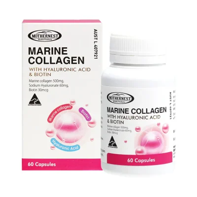 Marine Collagen with Hyaluronic Acid & Biotin 60caps