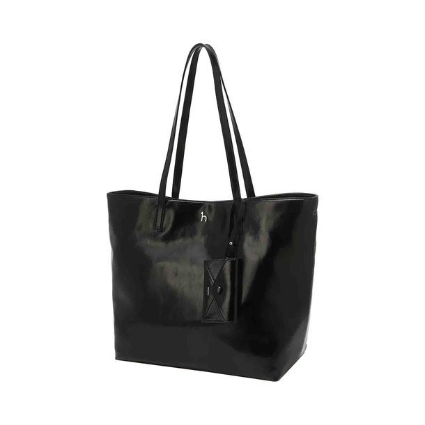 ★韓国の人気★[HAZZYS] Premium Logo Patch Leather Tote Bag M ☆韓国の人気☆[HAZZYS] Premium Logo Patch Leather Tote Bag M