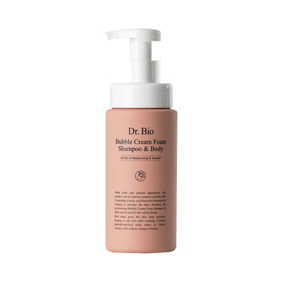 닥터바이오 버블크림폼 샴푸앤바디 450ml