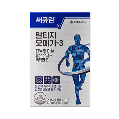 써큐란 알티지오메가-3(60캡슐)