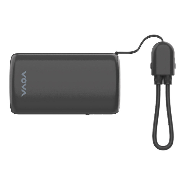 VOVA モバイルバッテリー　ブラック ロッテ免税店