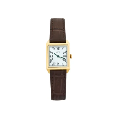 Douze.01 / Tempo carre watch (brun)