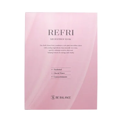 비밸런스 리프리 극세사 마스크팩
