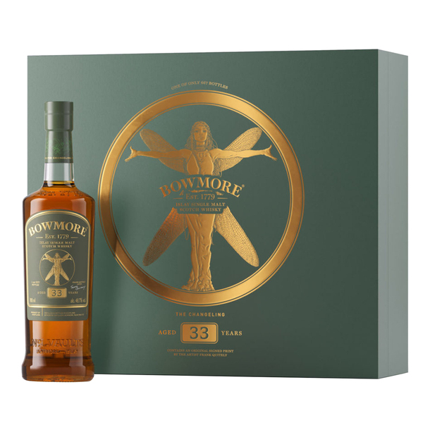 Frank Quitely | Dragons Prey | 24 Year Old Scotch | Bowmore