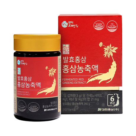 롯데면세점 [대한홍삼] 천년장수 발효홍삼 홍삼농축액