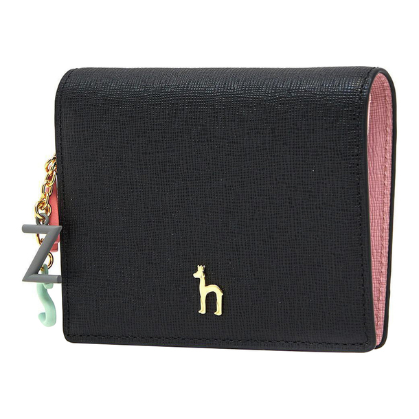 Margesherwood ] / ☆ HEART HALF ZIPPER WALLET /SILVER LOGO