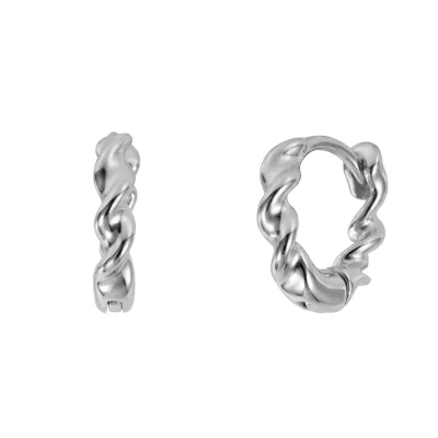 [silver 925] Mini Half Twist Earring