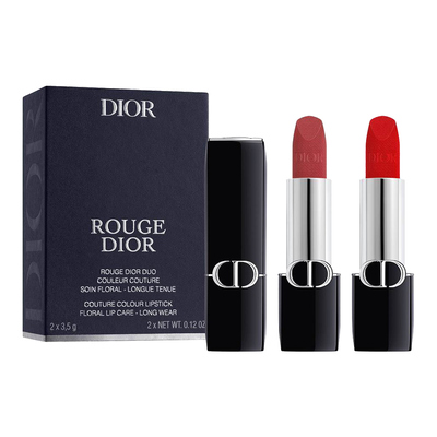 ROUGE DIOR DUO - 2 LIPSTICKS IN A VELVET FINISH