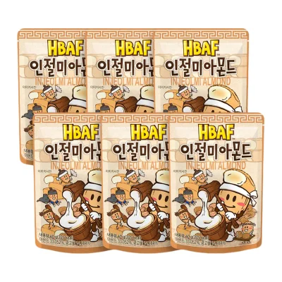 (HBAF)인절미아몬드40G*6