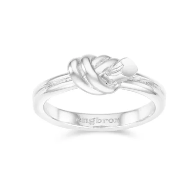 heart knot ring