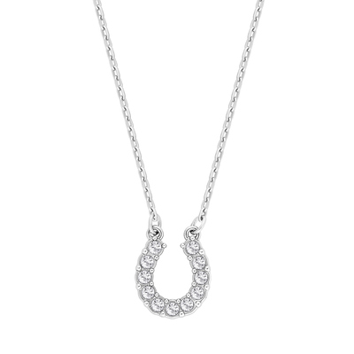 TOWARDS:NECKLACE HORSESHOE CRY/RHS