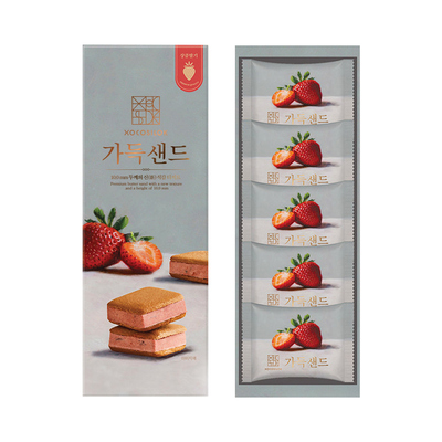(쇼코실록)가득샌드상큼딸기(소)