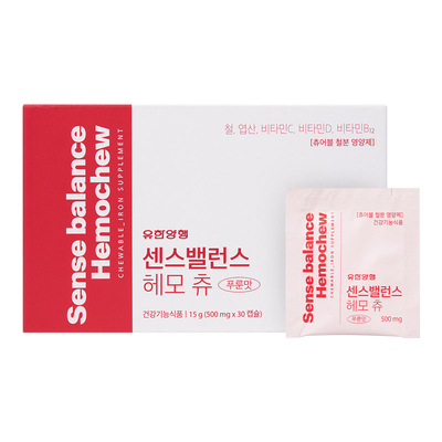 센스밸런스 헤모츄 츄어블 철분제