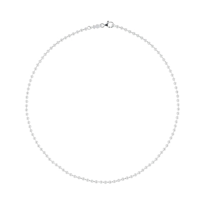 45cm Silver TOUS Chain 3 mm ball Choker