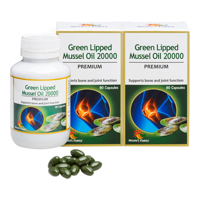 Green Lipped Mussel Oil 20000 90capsX2