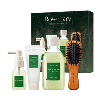로즈마리샴푸100ML+루트인핸서30ML+스크럽30g+미니 브러쉬 기획