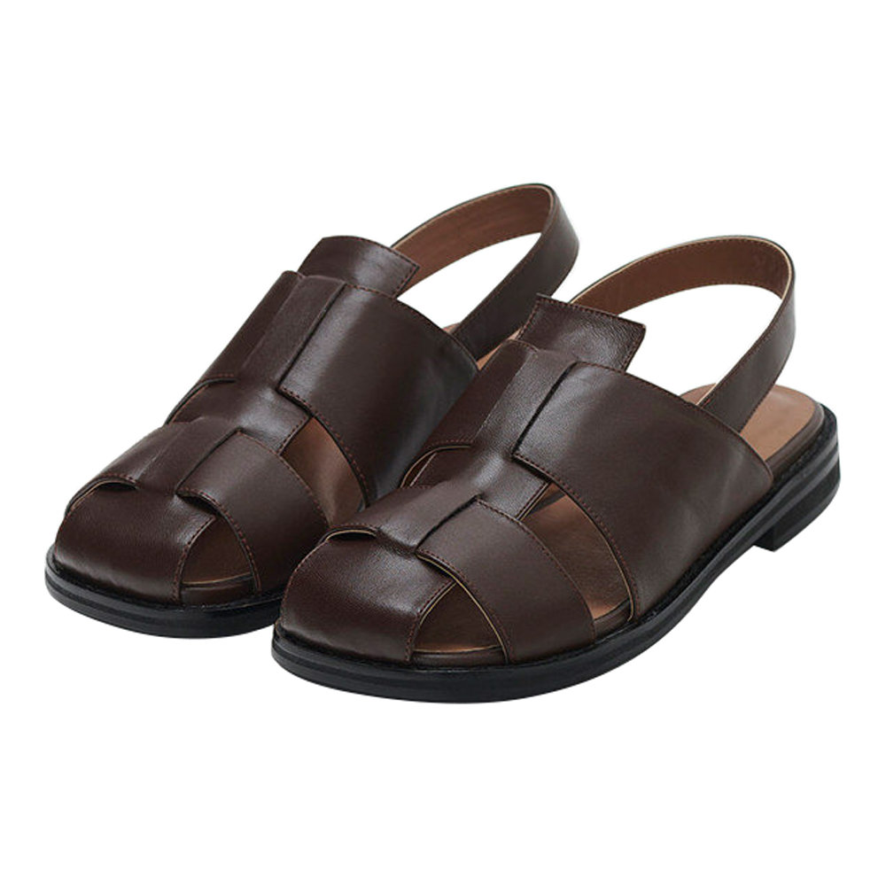 韓国人気ブランドサンダル【ROH SEOUL】Puzzle Sandals★2色 ☆ROH SEOUL☆ Puzzle sandals Patent black (ROH SEOUL