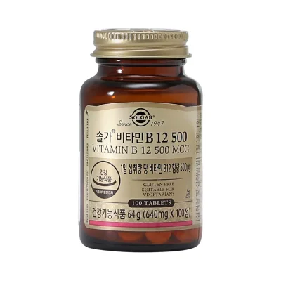 솔가 비타민 B12 500 100정