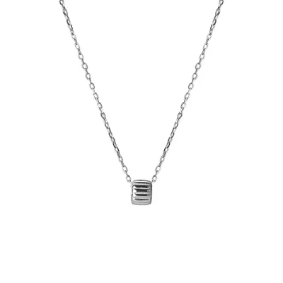 [925 silver] Un.silver.215 / tier necklace
