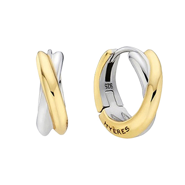 正規品【HYERES LOR】Souvenir Twist Chunky Onetouch Earring Designer fashion, Seoul-fully created | W Concept