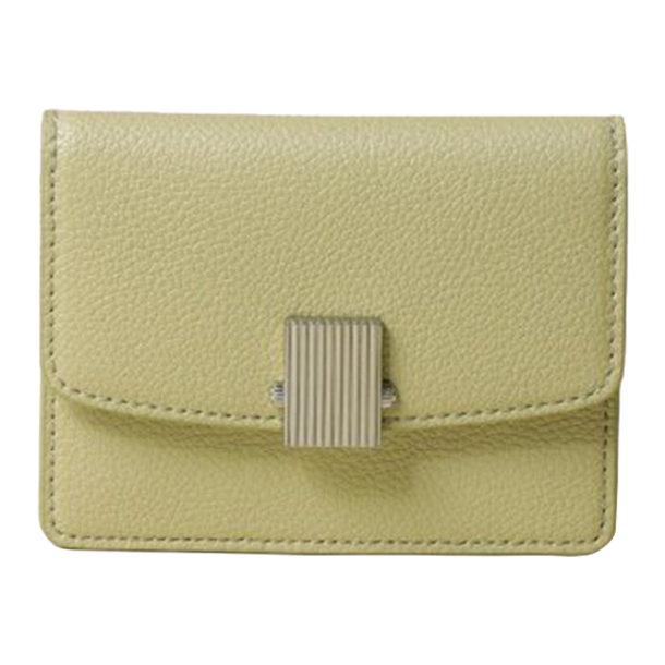 [COURONNE] Flanner Mini-half Wallet SAND / 韓国発 COURONNE] Flanner Mini-half Wallet SAND / 韓国発