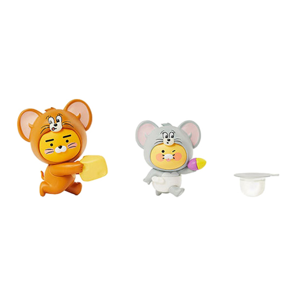 【9点セット!!】トムとジェリー カカオフレンズ マスコットキーリング　韓国 韓国 トムとジェリー カカオフレンズ マスコットキーリング