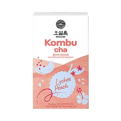[오설록] 콤부차 리치피치 10입