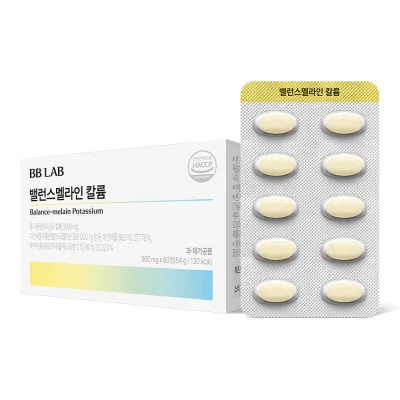 비비랩 밸런스멜라인 칼륨 60정