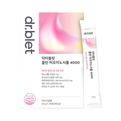 닥터블릿 콜린 미오이노시톨 4000 30포