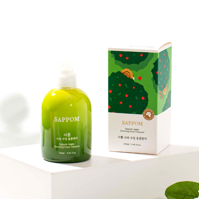 사뽐 사과 수딩 폼클렌저 250ml