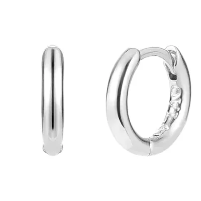 pipe one touch earring JE078_S_silver
