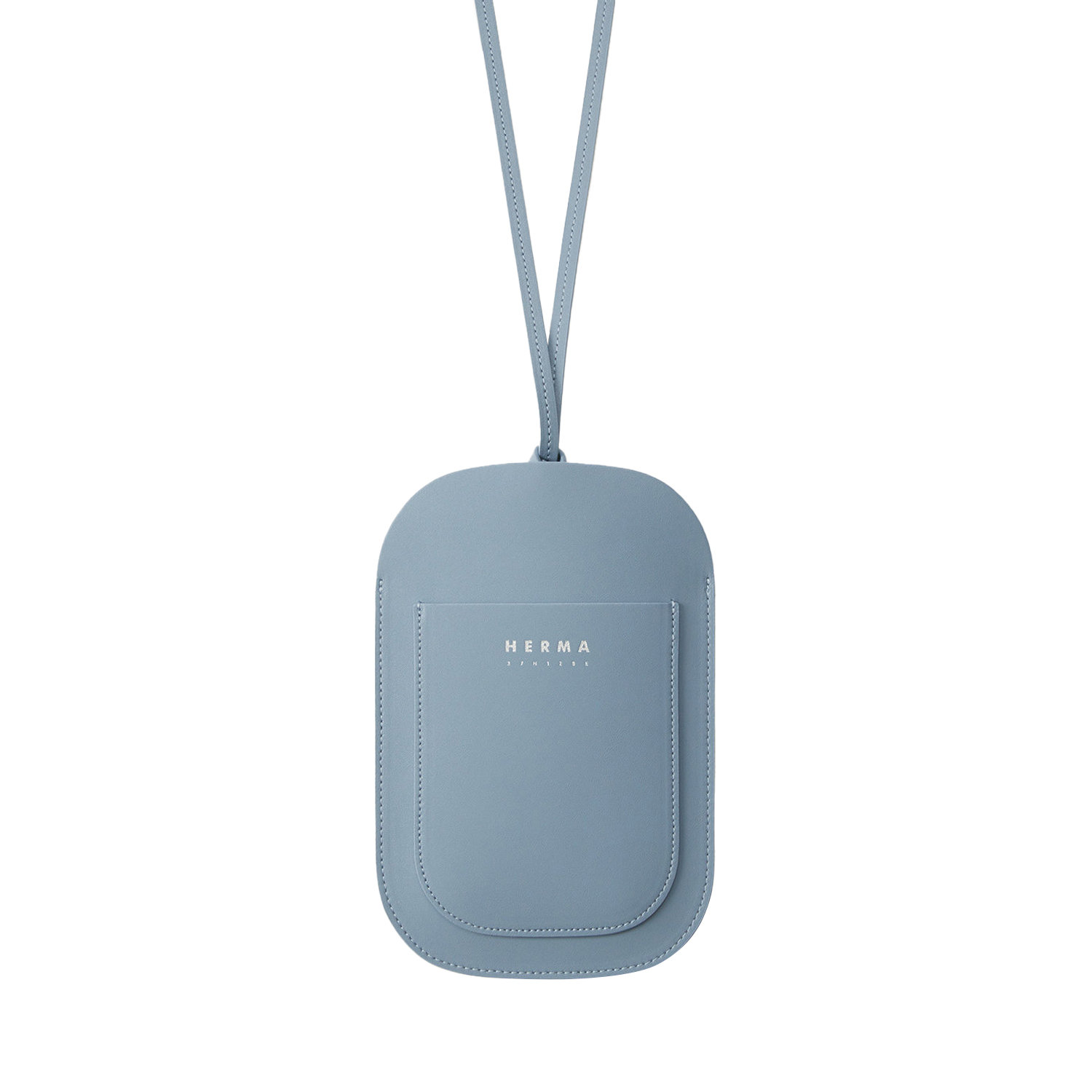 롯데면세점 [헤르마] 포셰 스트랩 폰케이스 블루벨 Poche Strap Phone Case Bluebell