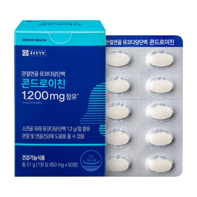 관절연골 뮤코다당단백 콘드로이친 1200
