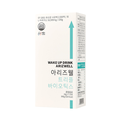 아리즈웰 트리플 바이오틱스 15포(아르기닌/유산균)