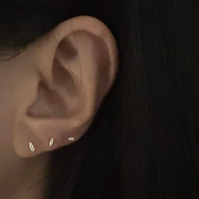 Tiny Seeds 실버 [Piercing 3 set]