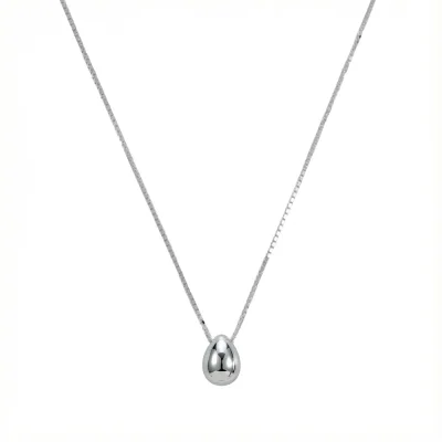 [silver 925] Round Drop Necklace