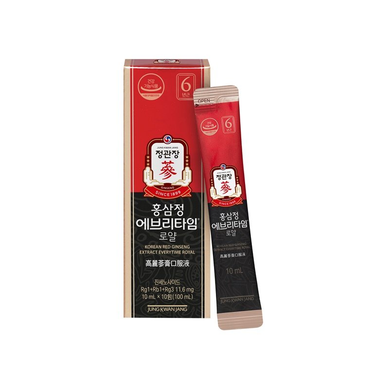 通販銀座正官庄 紅参精 エブリタイム 30包　エブリタイムロイヤル10ml×30包 栄養ドリンク・美容健康飲料