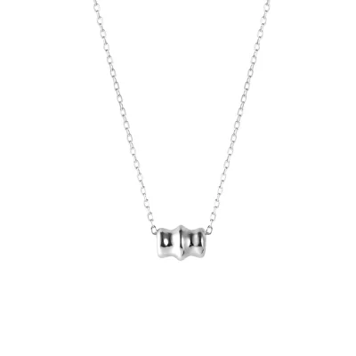 [925 silver] Un.silver.219 / galbe necklace