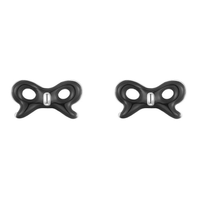 [sv925] pretty ribbon earring : Black