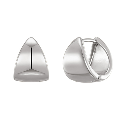 [태연, 정은채 착용] Bold cones earring : White