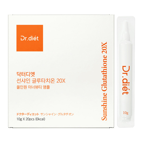 【6箱】ドクターディエット サンシャイングルタチオン10x ロッテ免税店