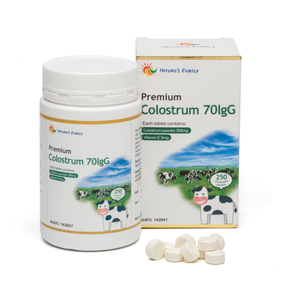 Colostrum 70igG 250tabs