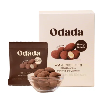 오다다 저당 아몬드 초코볼