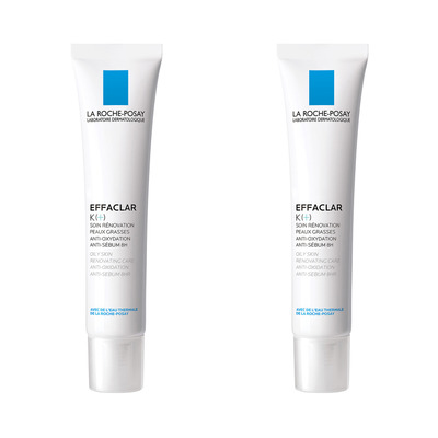 EFFACLAR 에빠클라 K(+) 세럼 듀오 - 면세 단독/세범 /블랙헤드 제거/여드름 케어