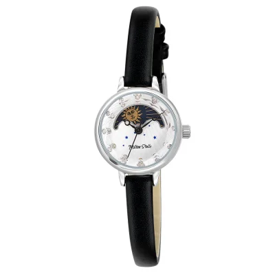 Round Leather Watch MS-150S