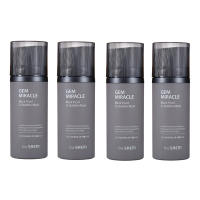 BLACK PEARL O2 BUBBLE MASK SET  블랙펄 점보3+1 (프로모션)