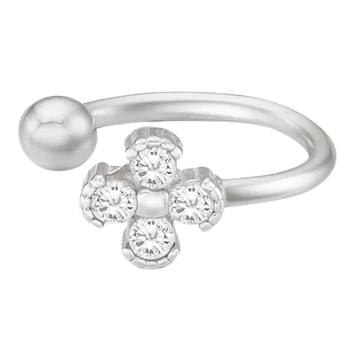 petal cubic earcuff