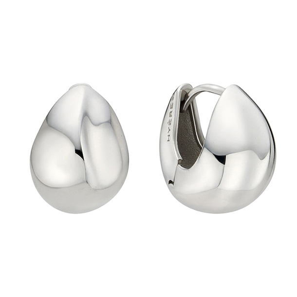 【HYERES LOR】23FW★ H Ribbon Twist Silver One Touch Earring Designer fashion, Seoul-fully created | W Concept